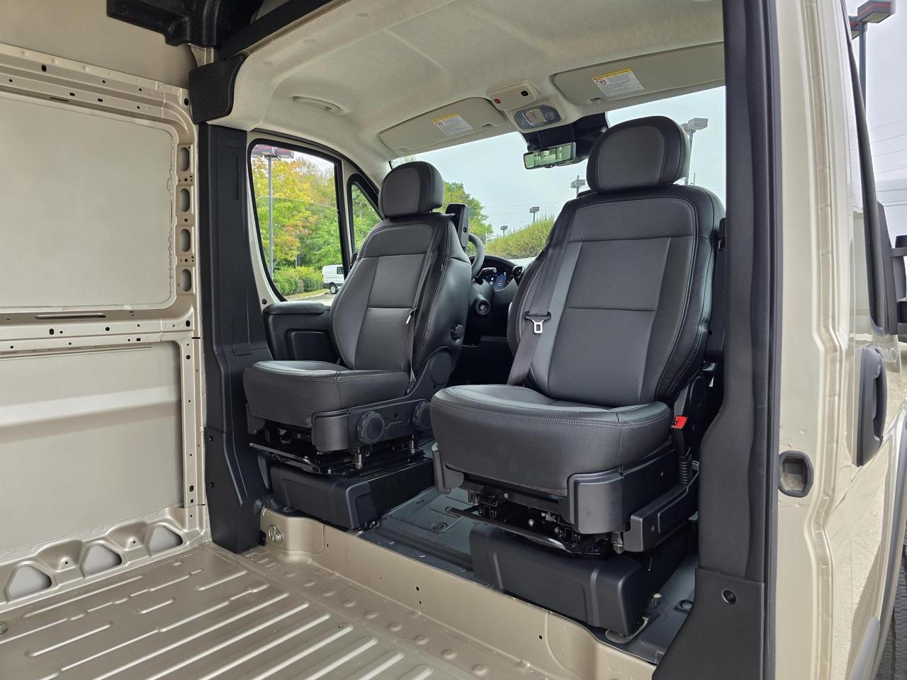 2025 Ram ProMaster Cargo Van 3500 SLT High Roof 159WB EXT W/Swivel Leather Seats and Premium Convenience Group Concord NC