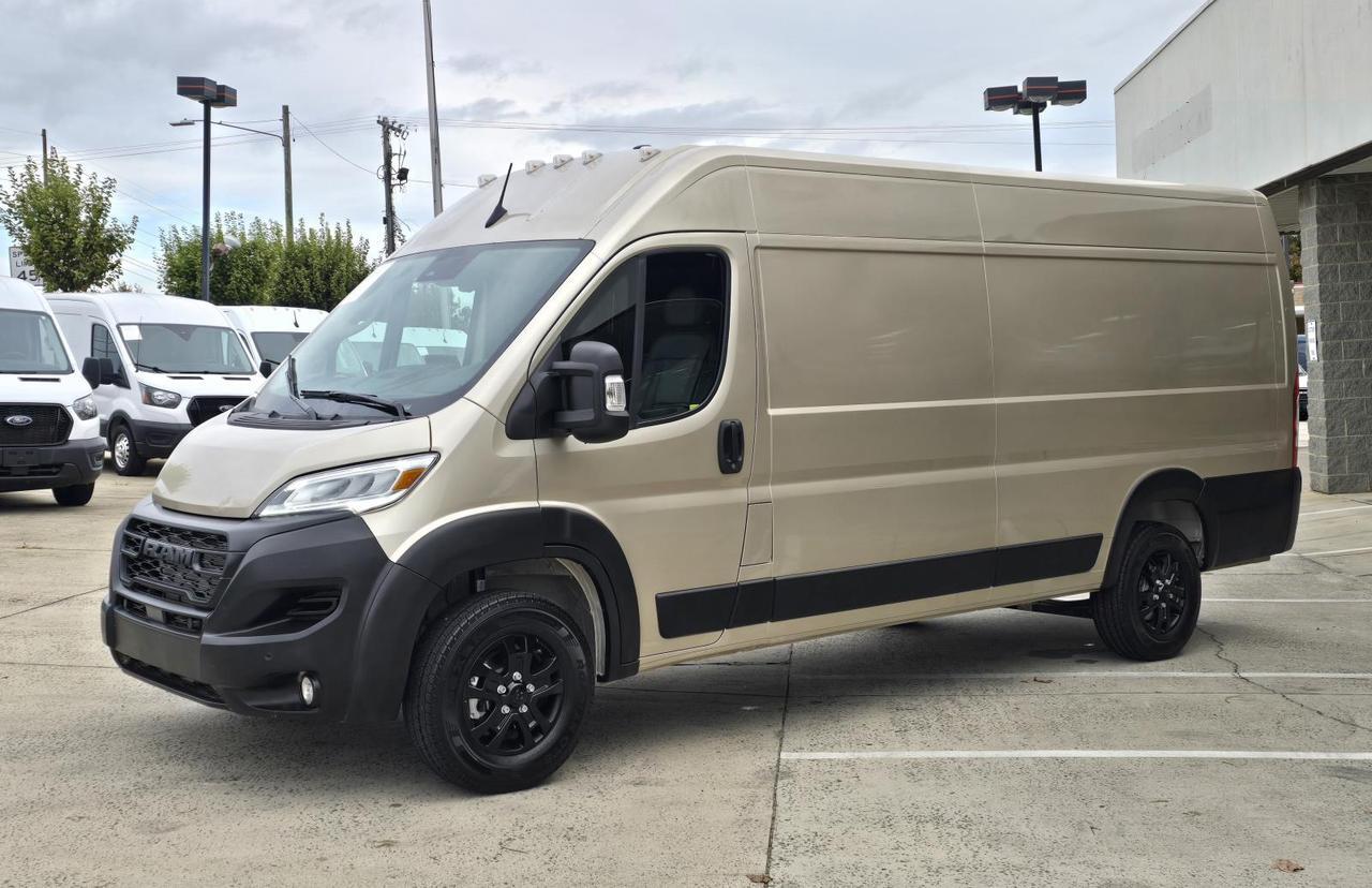 2025 Ram ProMaster Cargo Van 3500 SLT High Roof 159WB EXT W/Swivel Leather Seats and Premium Convenience Group Concord NC