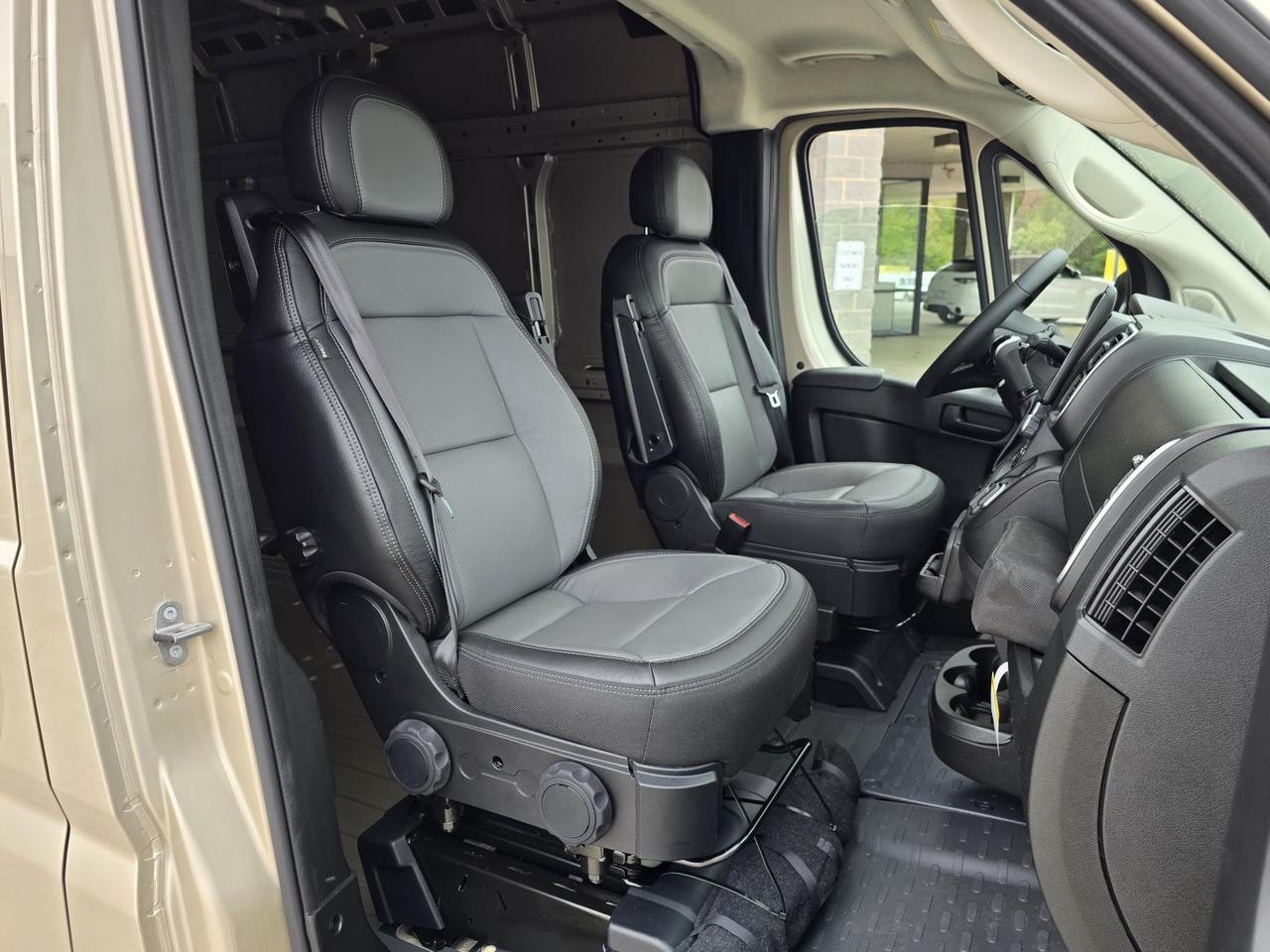 2025 Ram ProMaster Cargo Van 3500 SLT High Roof 159WB EXT W/Swivel Leather Seats and Premium Convenience Group Concord NC