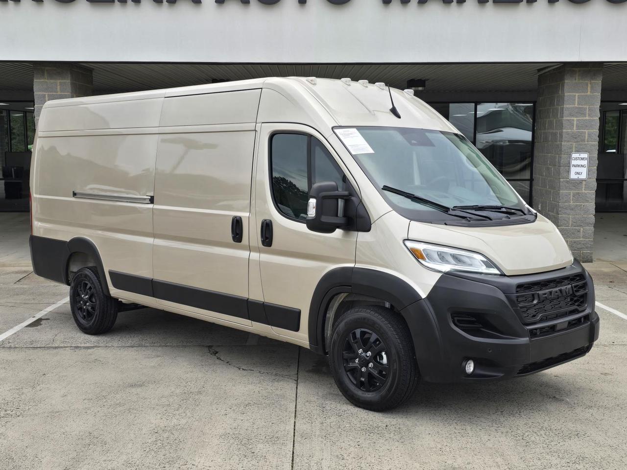 2025 Ram ProMaster Cargo Van 3500 SLT High Roof 159WB EXT W/Swivel Leather Seats and Premium Convenience Group Concord NC