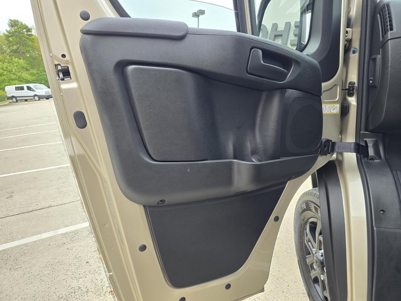 2025 Ram ProMaster Cargo Van 3500 SLT High Roof 159WB EXT W/Swivel Leather Seats and Premium Convenience Group Concord NC