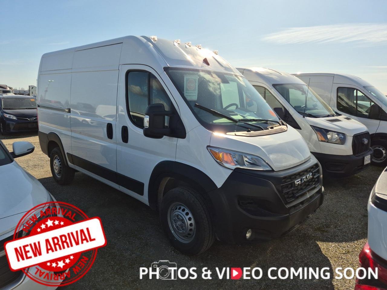 2025 Ram ProMaster Cargo Van Tradesman 2500 | High Roof | 136IN WB | V6 | FWD | NAV | Backup Camera | Towing Capability