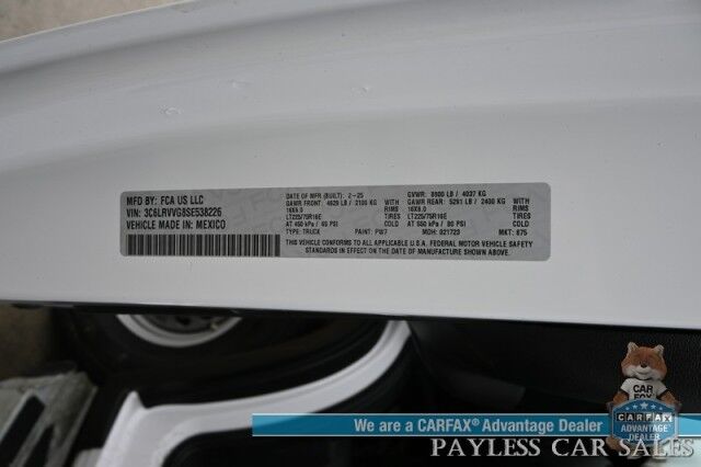 2025 Ram ProMaster Cargo Van Tradesman Anchorage AK