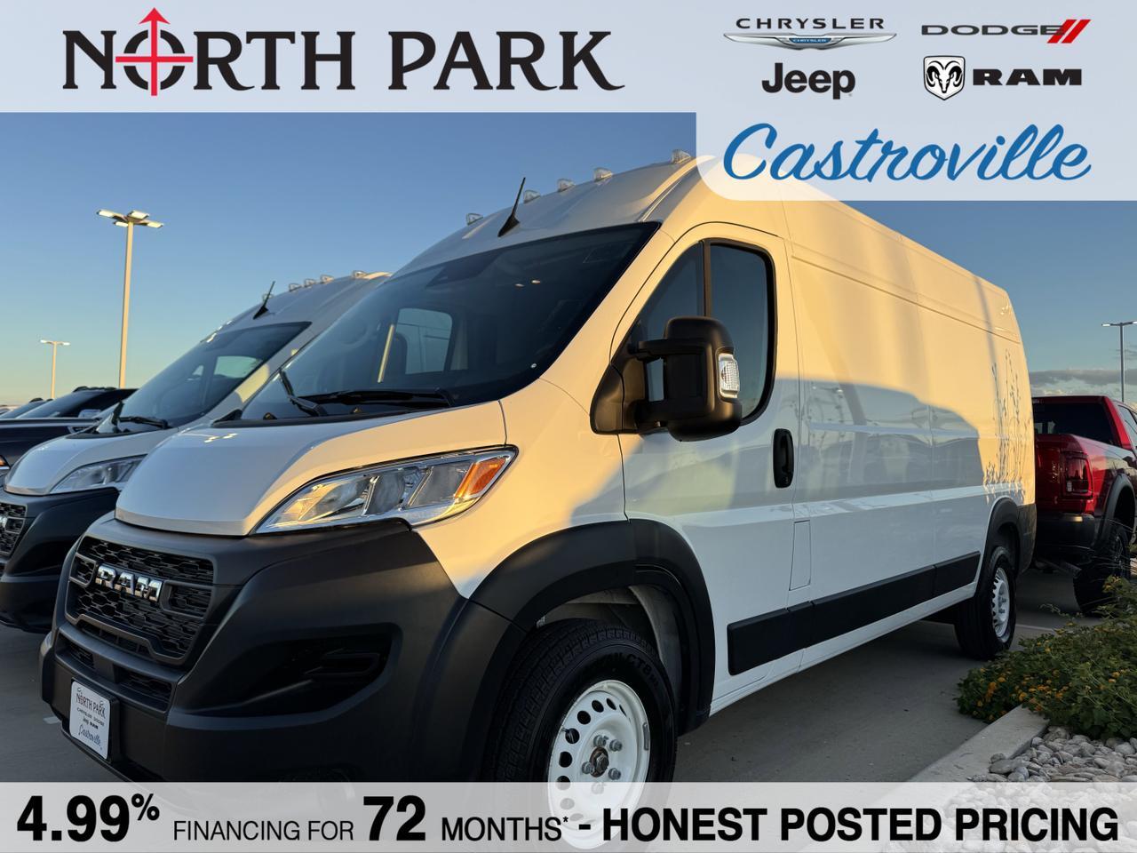 2025 Ram ProMaster Cargo Van Tradesman Castroville TX