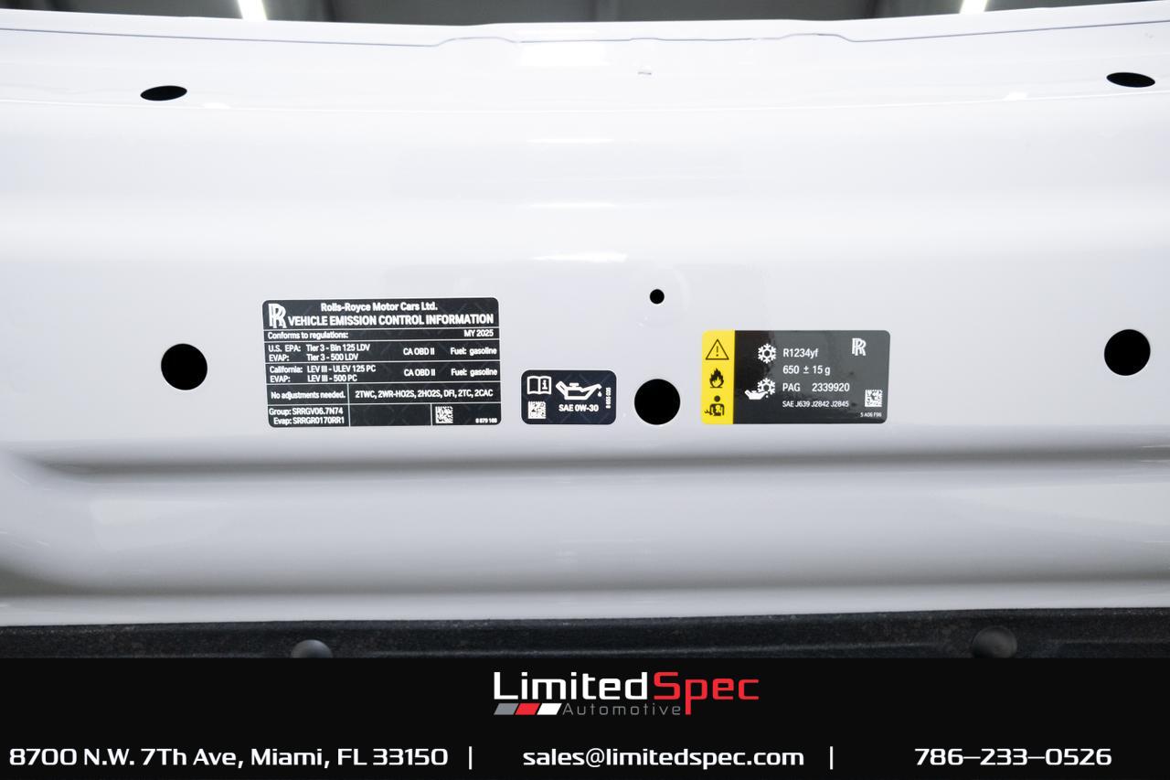 2025 Rolls-Royce Cullinan Miami FL