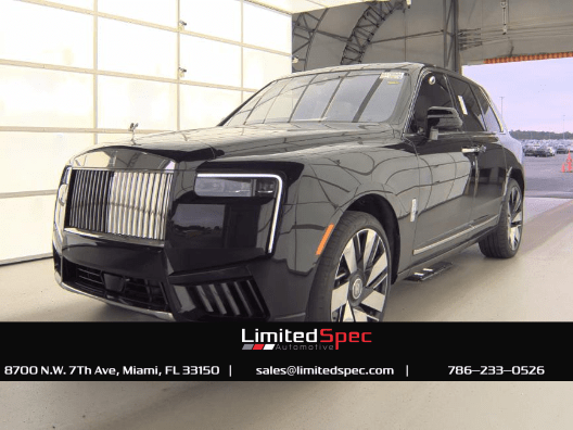 2025 Rolls-Royce Cullinan Base Miami FL
