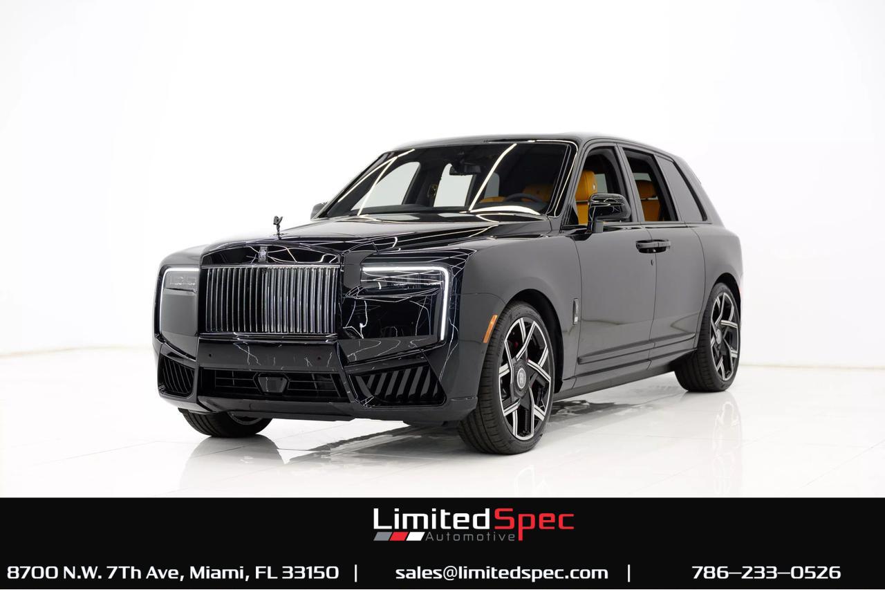 2025 Rolls-Royce Cullinan Black Badge Miami FL