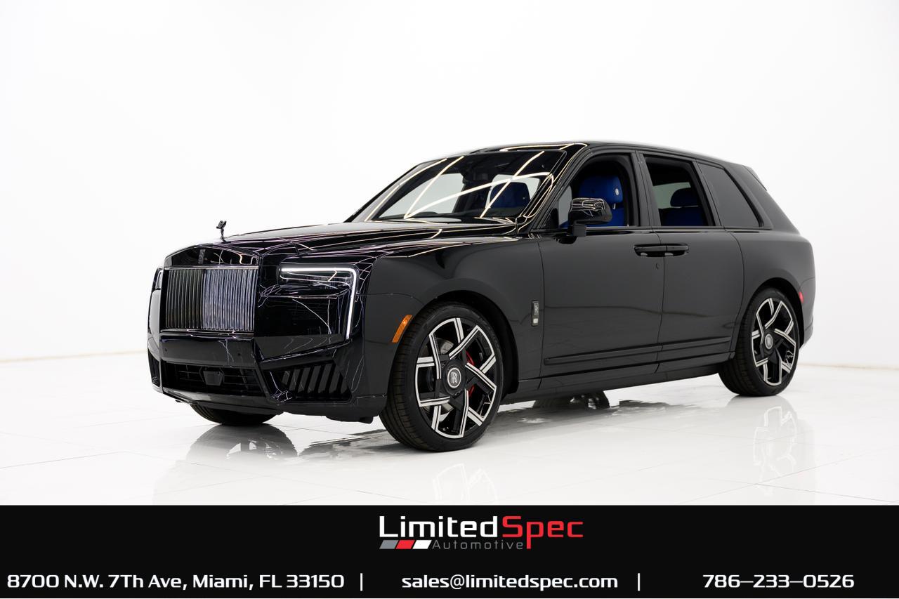 2025 Rolls-Royce Cullinan Black Badge Miami FL