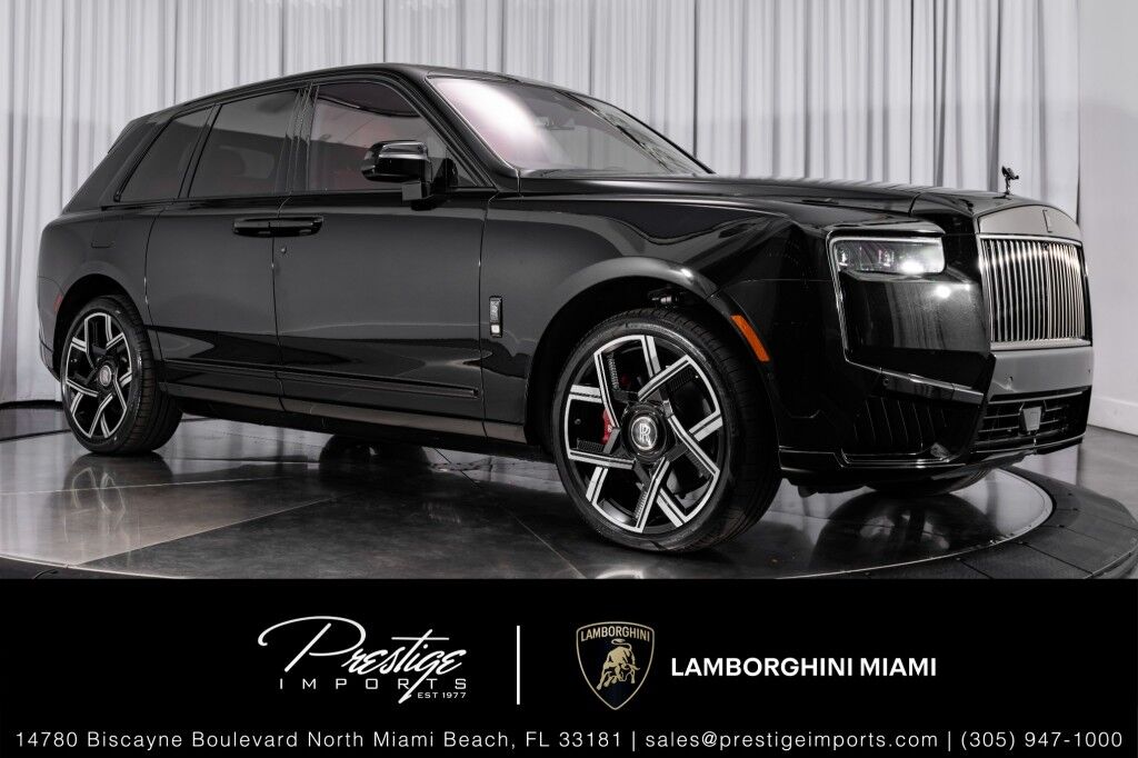 2025 Rolls-Royce Cullinan Black Badge