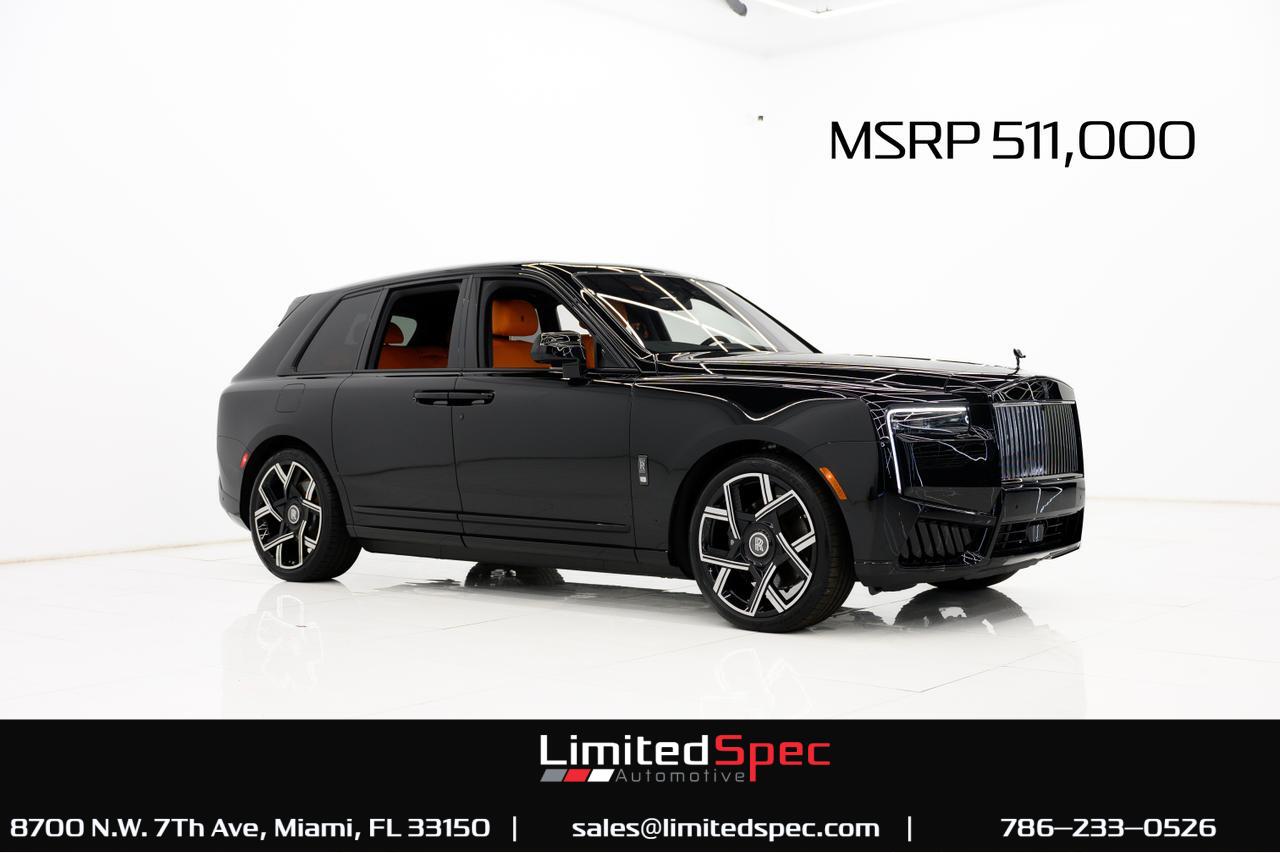 2025 Rolls-Royce Cullinan Black Badge Sport Utility 4D Miami FL