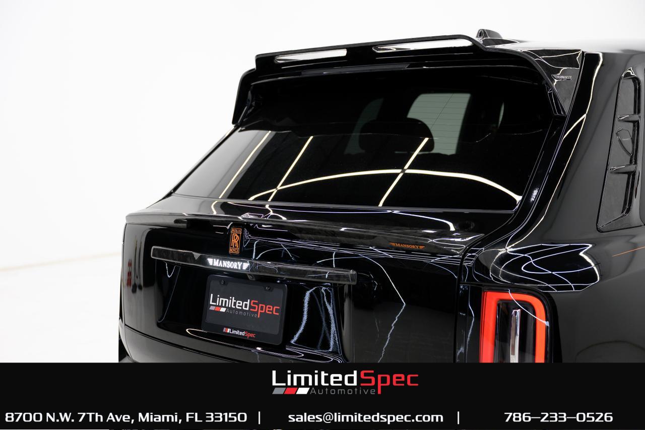 2025 Rolls Royce Cullinan Mansory Miami FL