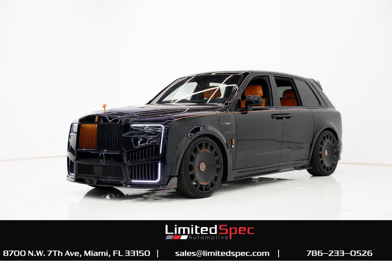 2025 Rolls Royce Cullinan Mansory Miami FL