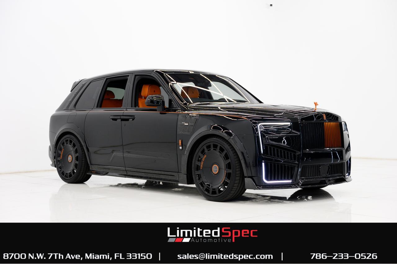 2025 Rolls Royce Cullinan Mansory Miami FL