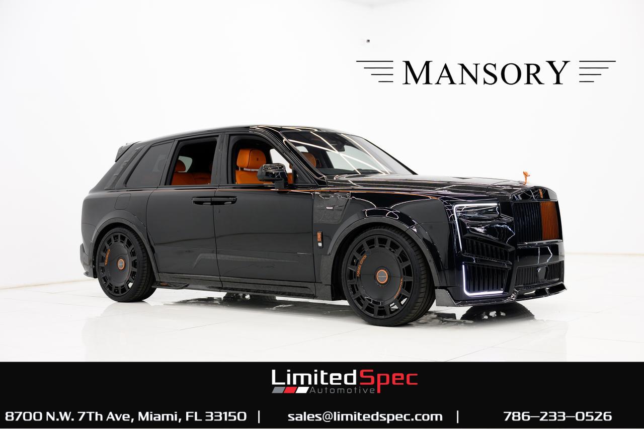 2025 Rolls Royce Cullinan Mansory Miami FL