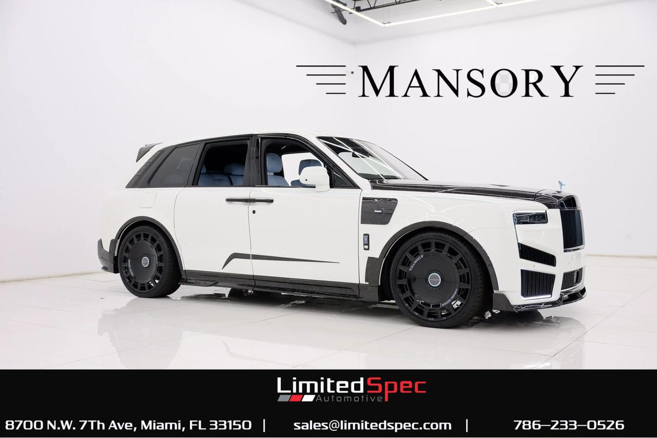 2025 Rolls-Royce Cullinan Mansory Miami FL