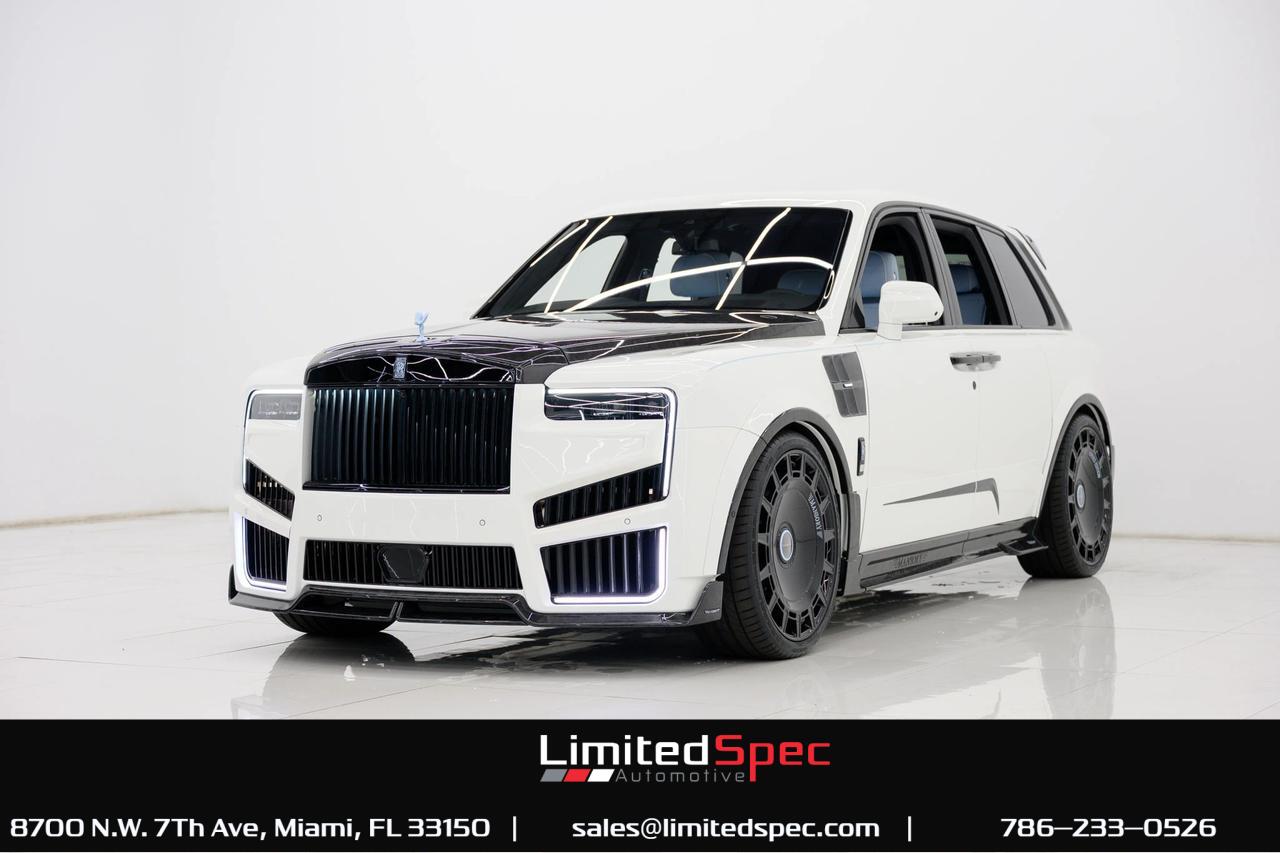 2025 Rolls-Royce Cullinan Mansory Miami FL