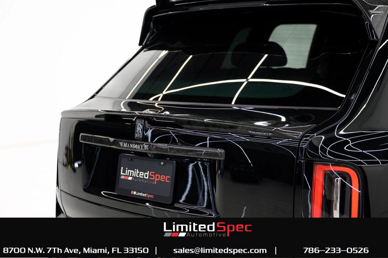 2025 Rolls-Royce Cullinan Mansory Miami FL