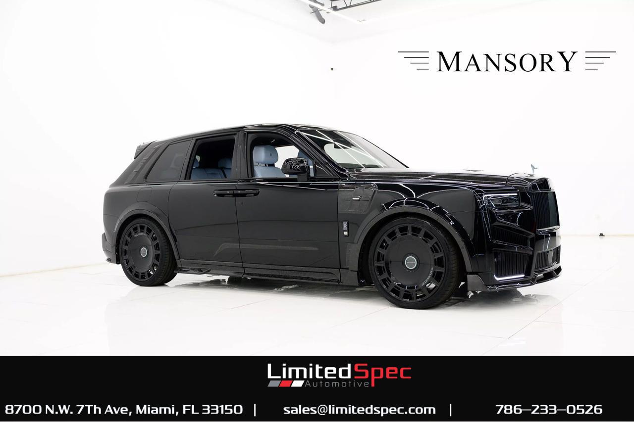2025 Rolls-Royce Cullinan Mansory Miami FL