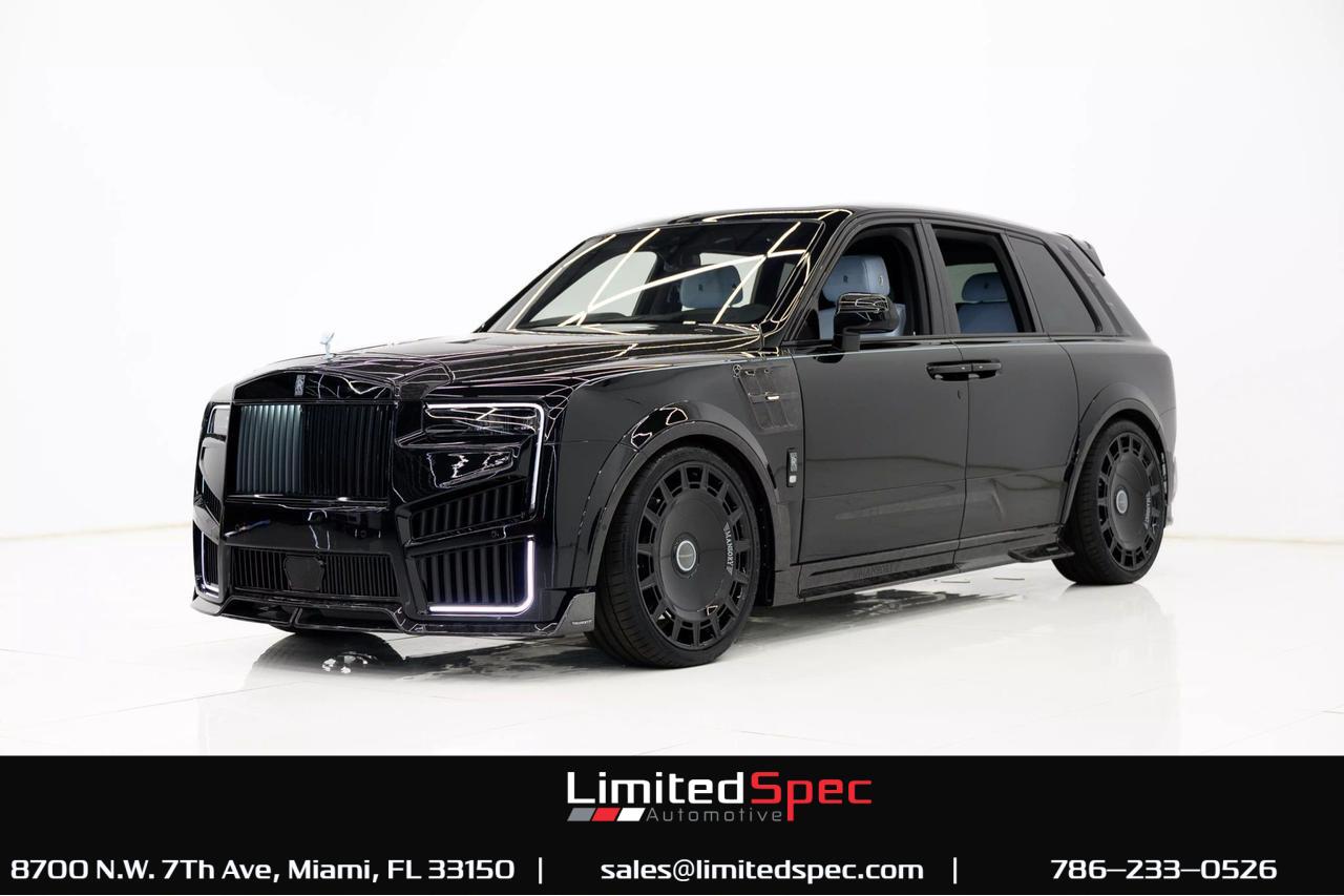 2025 Rolls-Royce Cullinan Mansory Miami FL