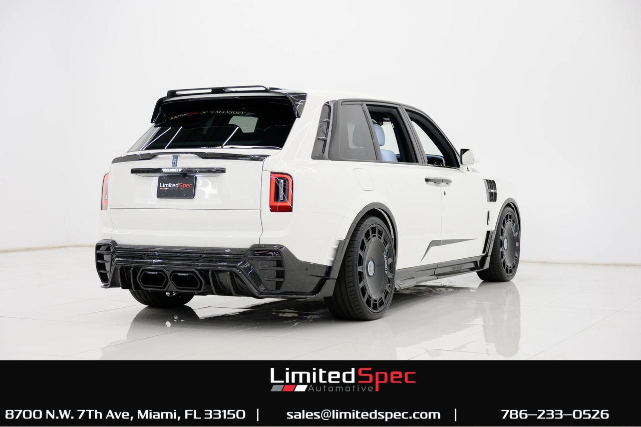 2025 Rolls-Royce Cullinan Mansory Miami FL