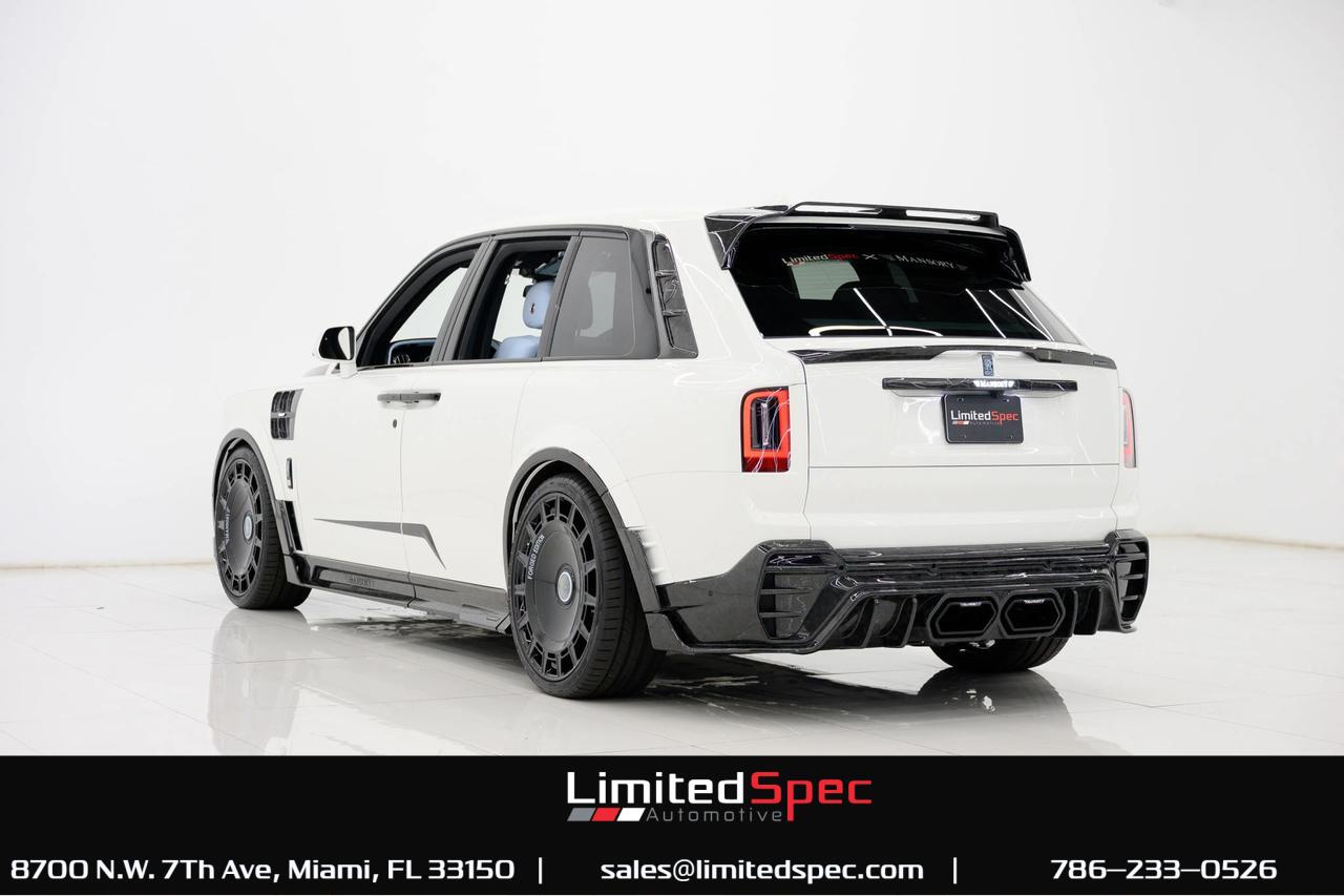 2025 Rolls-Royce Cullinan Mansory Miami FL