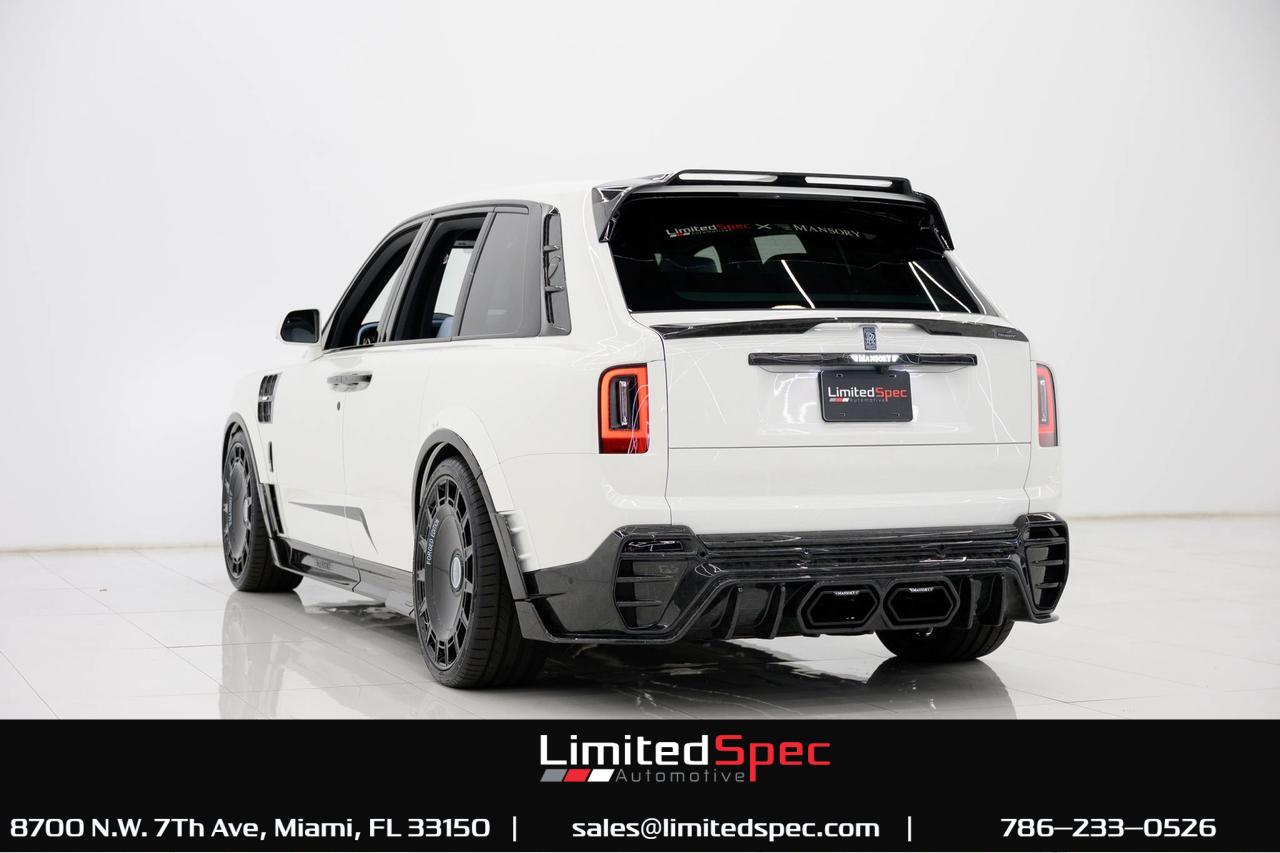 2025 Rolls-Royce Cullinan Mansory Miami FL