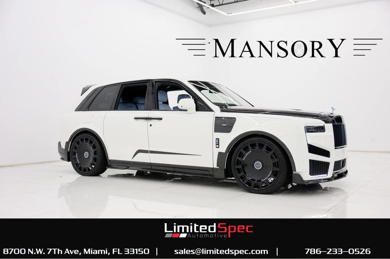 2025 Rolls-Royce Cullinan Mansory Miami FL