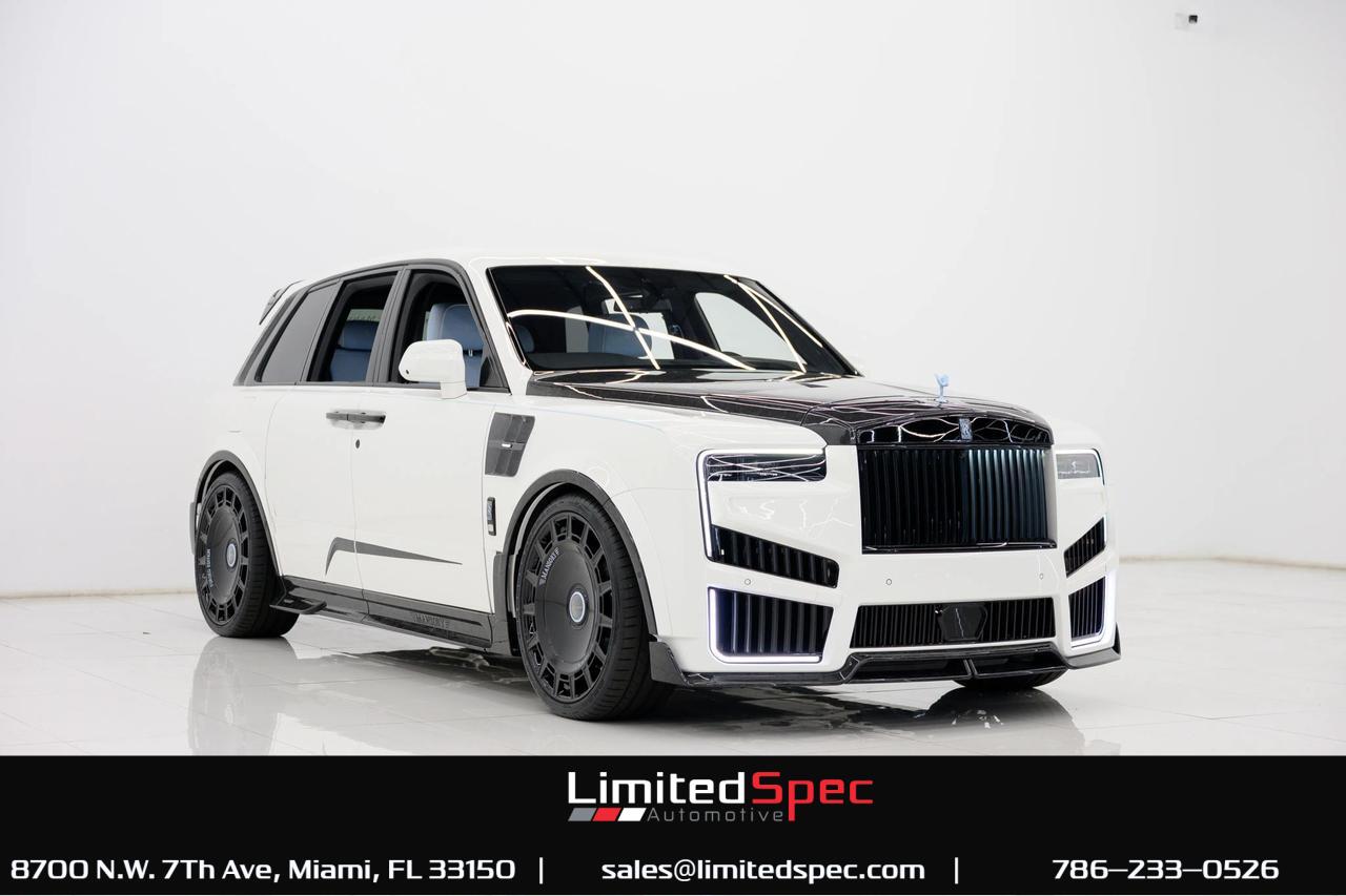 2025 Rolls-Royce Cullinan Mansory Miami FL