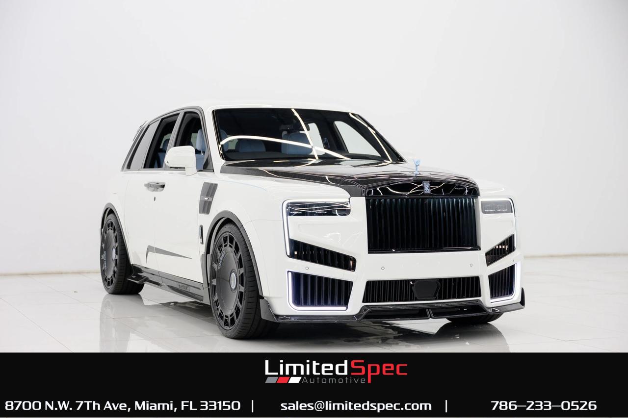 2025 Rolls-Royce Cullinan Mansory Miami FL