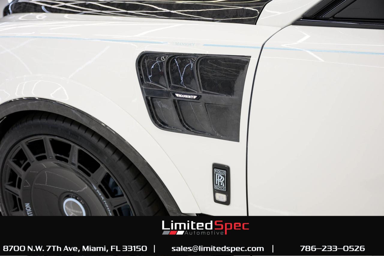 2025 Rolls-Royce Cullinan Mansory Miami FL