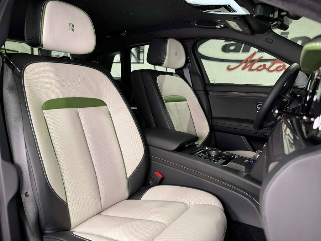2025 Rolls-Royce Ghost Black Badge Pebble Beach '25 display car! Iced Dark olive paint,Bespoke interior,Bespoke audio &MORE Fort Lauderdale FL