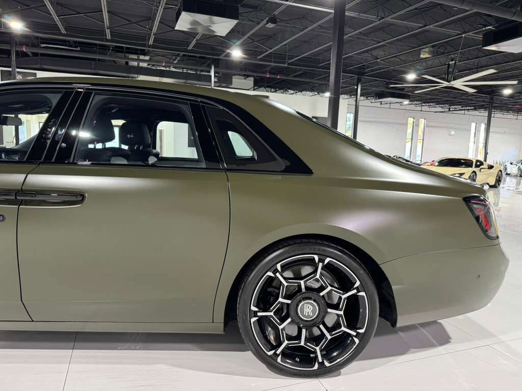 2025 Rolls-Royce Ghost Black Badge Pebble Beach '25 display car! Iced Dark olive paint,Bespoke interior,Bespoke audio &MORE Fort Lauderdale FL