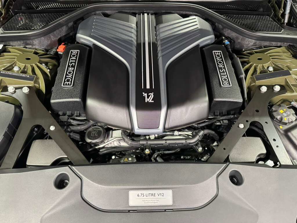 2025 Rolls-Royce Ghost Black Badge Pebble Beach '25 display car! Iced Dark olive paint,Bespoke interior,Bespoke audio &MORE Fort Lauderdale FL