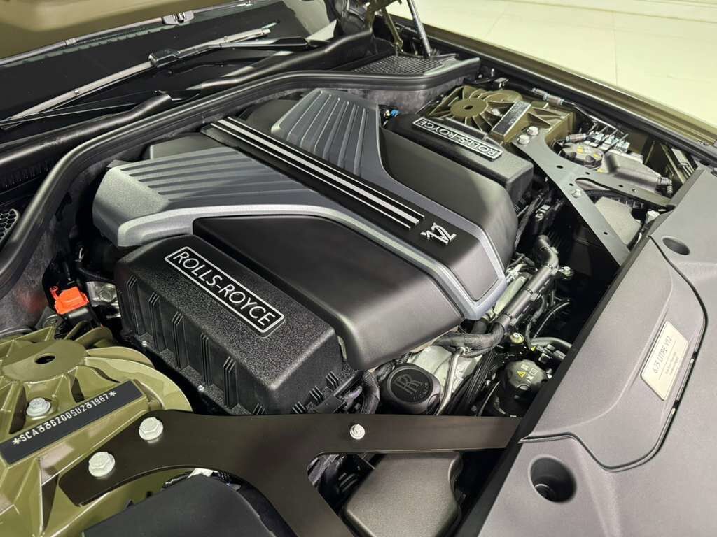 2025 Rolls-Royce Ghost Black Badge Pebble Beach '25 display car! Iced Dark olive paint,Bespoke interior,Bespoke audio &MORE Fort Lauderdale FL