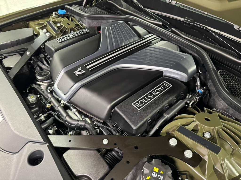 2025 Rolls-Royce Ghost Black Badge Pebble Beach '25 display car! Iced Dark olive paint,Bespoke interior,Bespoke audio &MORE Fort Lauderdale FL