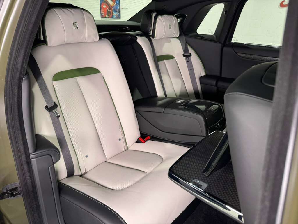 2025 Rolls-Royce Ghost Black Badge Pebble Beach '25 display car! Iced Dark olive paint,Bespoke interior,Bespoke audio &MORE Fort Lauderdale FL