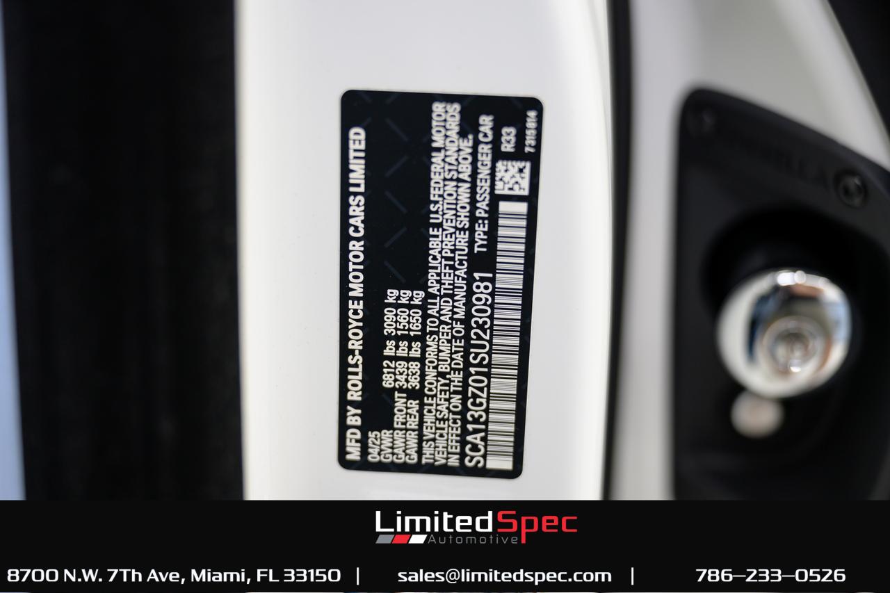 2025 Rolls-Royce Ghost Series II Sedan 4D Miami FL