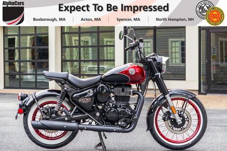 2025 Royal Enfield Goan Classic 350 Rave Red Boston MA
