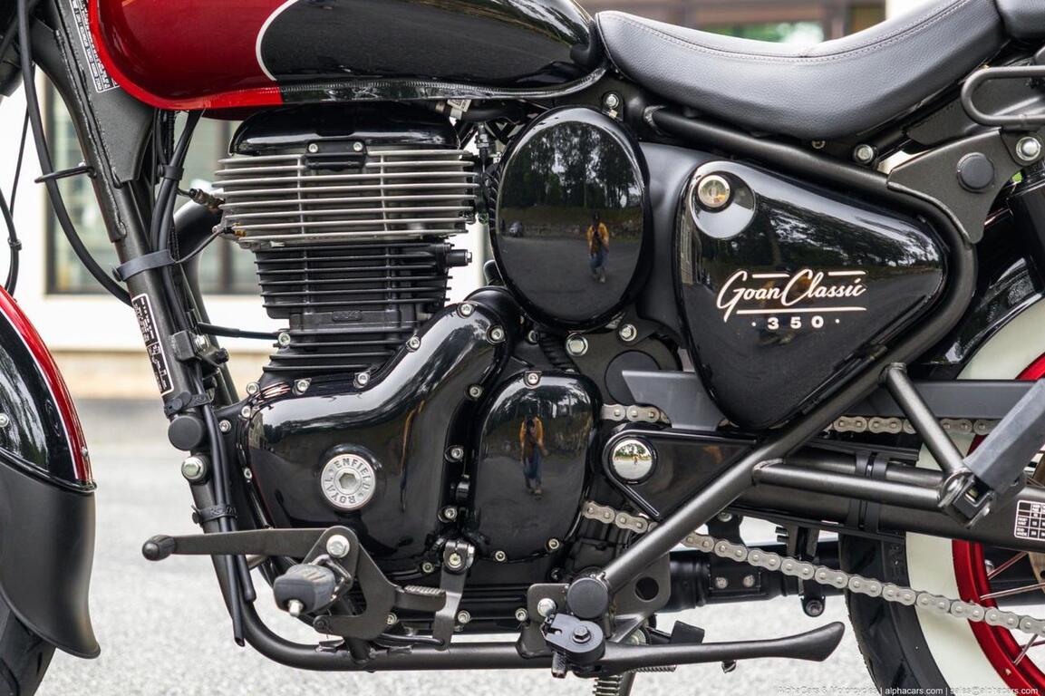 2025 Royal Enfield Goan Classic 350 Rave Red Boston MA