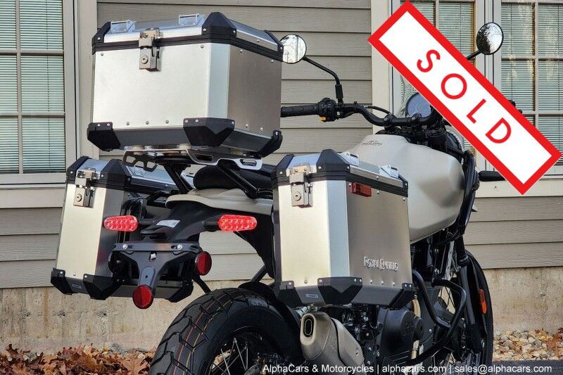 2025 Royal Enfield Himalayan 450 Kaza Brown Adventure Boston MA