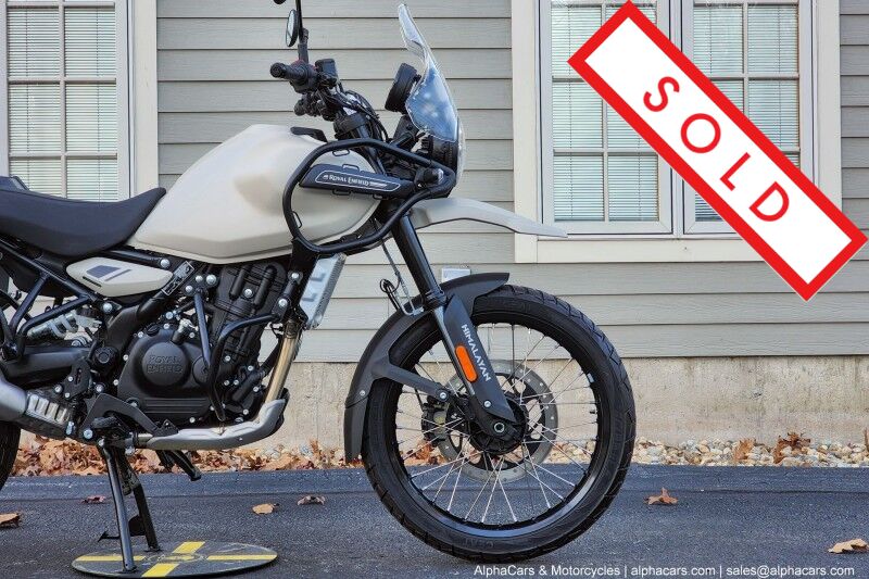 2025 Royal Enfield Himalayan 450 Kaza Brown Adventure Boston MA