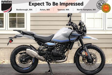 2025 Royal Enfield Himalayan 450 Slate Poppy Blue Boston MA