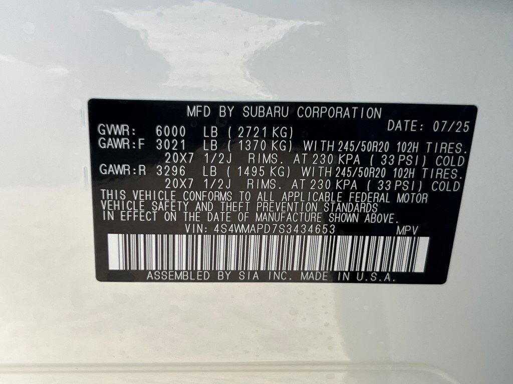 2025 Subaru Ascent Limited Springfield VA
