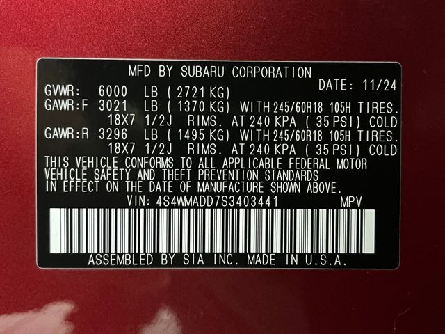 2025 Subaru Ascent Premium Carrollton TX
