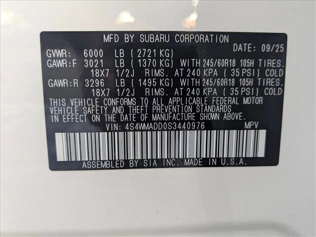 2025 Subaru Ascent Premium Roseville CA