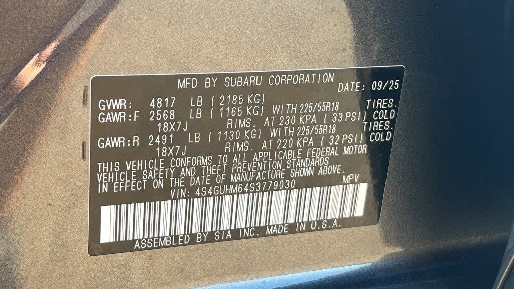 2025 Subaru CROSSTREK Limited Fredericksburg VA