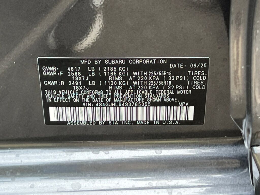 2025 Subaru CROSSTREK Limited Hagerstown MD