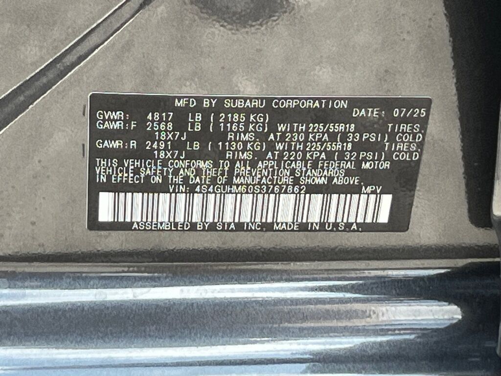 2025 Subaru CROSSTREK Limited Hagerstown MD