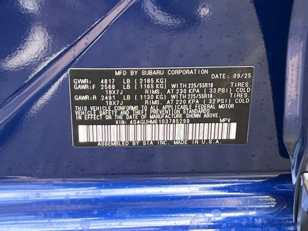 2025 Subaru CROSSTREK Limited Hagerstown MD