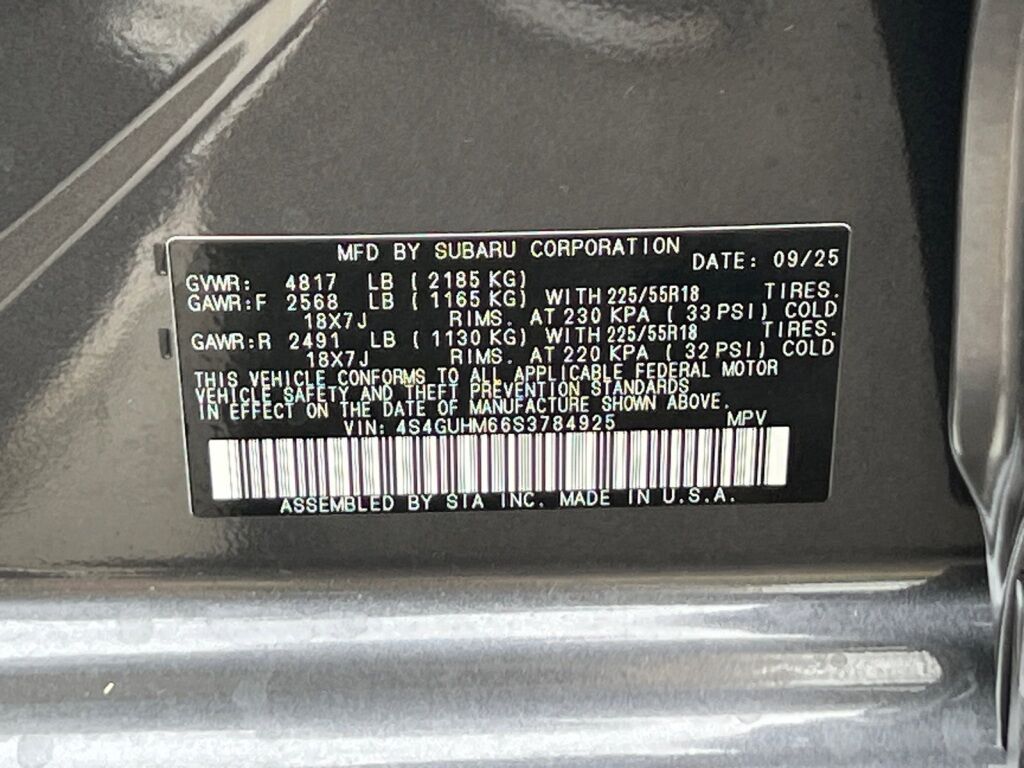 2025 Subaru CROSSTREK Limited Hagerstown MD